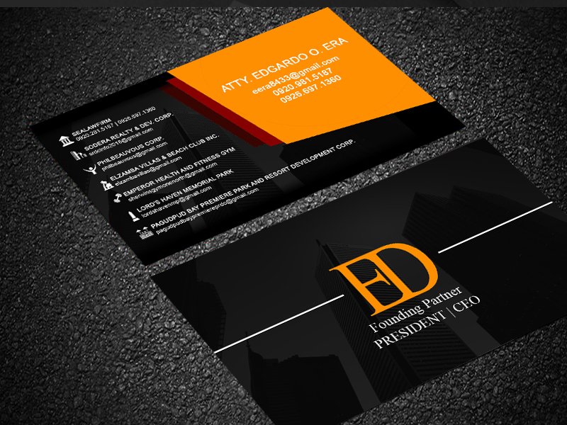 Personal business cards