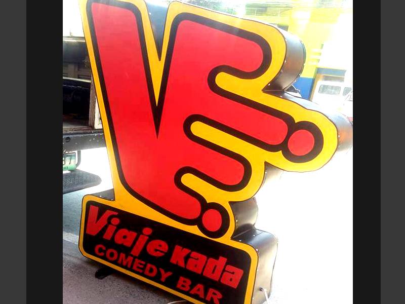 Outdoor standalone sign
