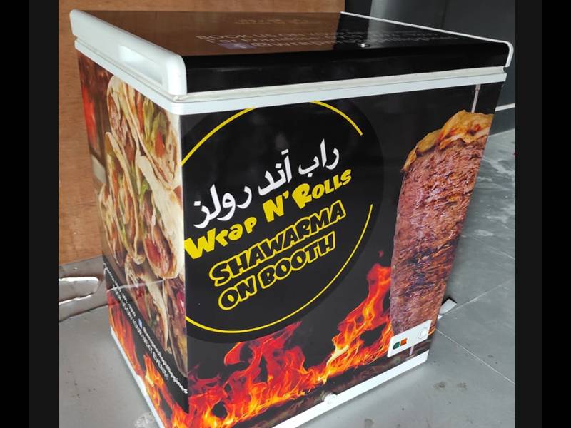 Stickers on appliances