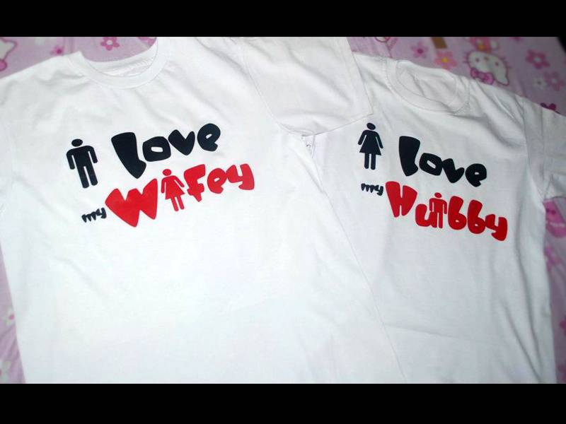Customized t-shirts