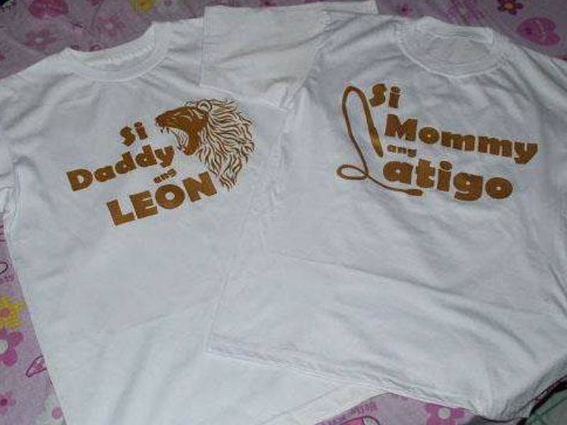 Customized t-shirts