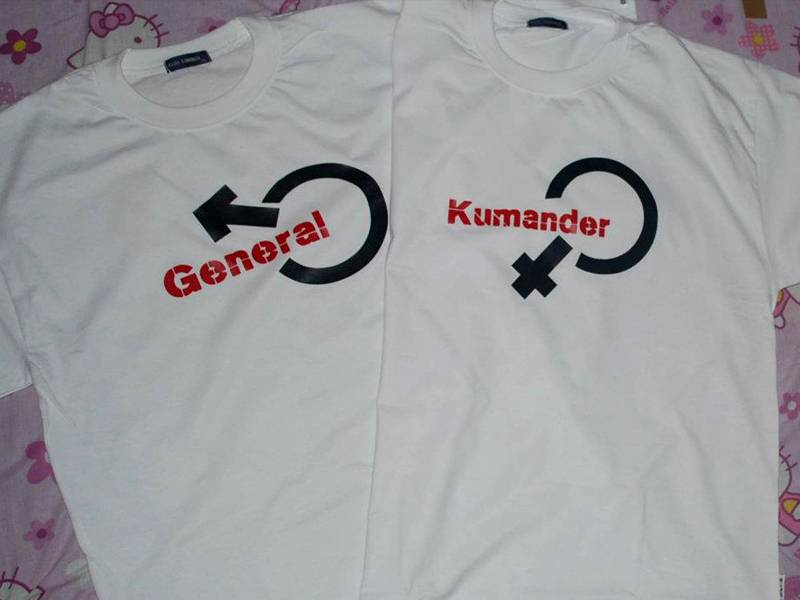 Customized t-shirts